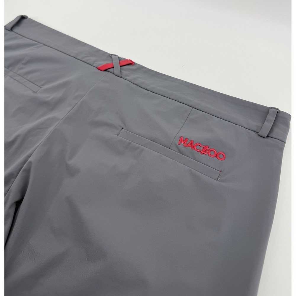 Maceoo Men's All‎ Day Percocca Stretch Performance Gray Golf Pants Size XL 38X32